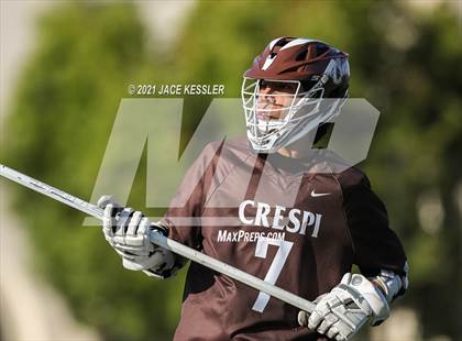 Thumbnail 2 in Crespi vs. Mater Dei (CIFSS D1 Playoff) photogallery.