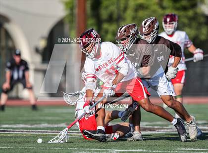 Thumbnail 2 in Crespi vs. Mater Dei (CIFSS D1 Playoff) photogallery.