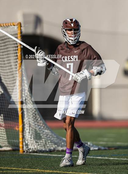 Thumbnail 2 in Crespi vs. Mater Dei (CIFSS D1 Playoff) photogallery.