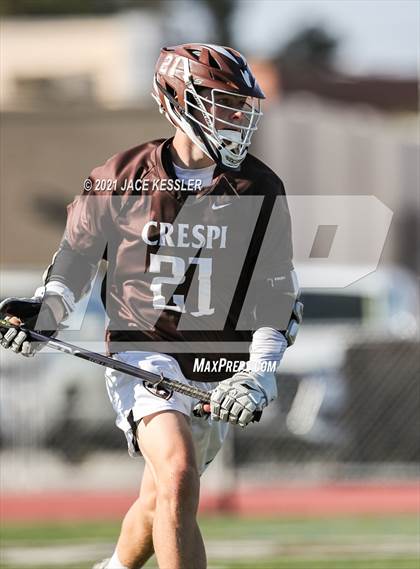 Thumbnail 1 in Crespi vs. Mater Dei (CIFSS D1 Playoff) photogallery.