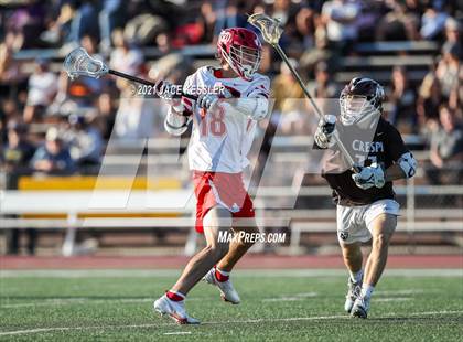 Thumbnail 1 in Crespi vs. Mater Dei (CIFSS D1 Playoff) photogallery.