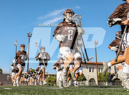 Thumbnail 3 in Crespi vs. Mater Dei (CIFSS D1 Playoff) photogallery.