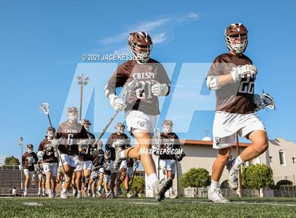 Thumbnail 1 in Crespi vs. Mater Dei (CIFSS D1 Playoff) photogallery.
