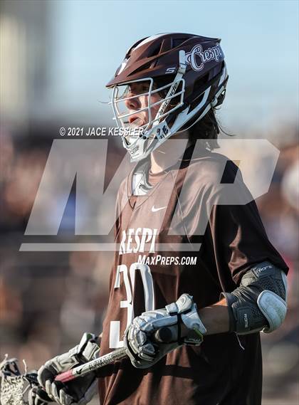 Thumbnail 3 in Crespi vs. Mater Dei (CIFSS D1 Playoff) photogallery.