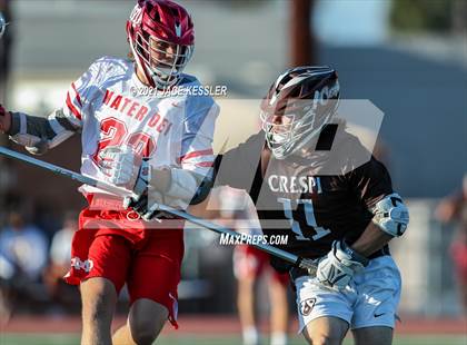Thumbnail 2 in Crespi vs. Mater Dei (CIFSS D1 Playoff) photogallery.