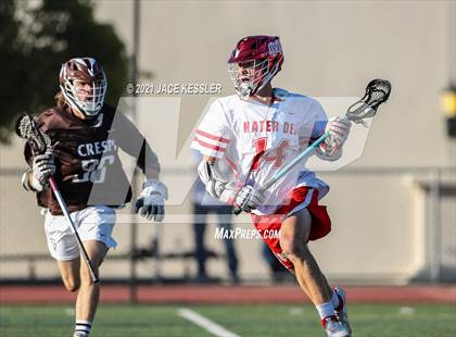 Thumbnail 1 in Crespi vs. Mater Dei (CIFSS D1 Playoff) photogallery.
