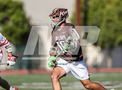 Thumbnail 3 in Crespi vs. Mater Dei (CIFSS D1 Playoff) photogallery.