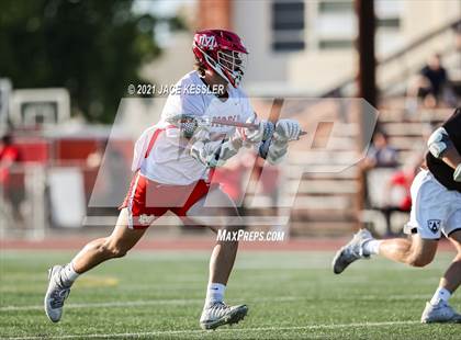 Thumbnail 2 in Crespi vs. Mater Dei (CIFSS D1 Playoff) photogallery.