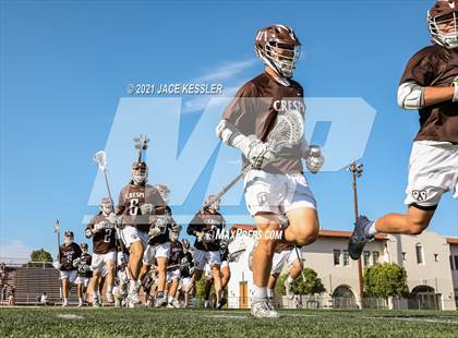 Thumbnail 2 in Crespi vs. Mater Dei (CIFSS D1 Playoff) photogallery.