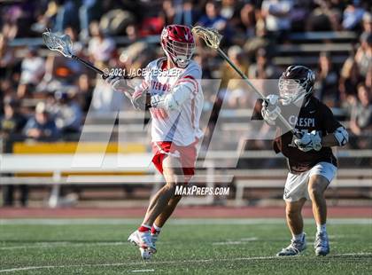 Thumbnail 3 in Crespi vs. Mater Dei (CIFSS D1 Playoff) photogallery.