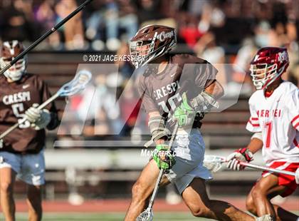 Thumbnail 2 in Crespi vs. Mater Dei (CIFSS D1 Playoff) photogallery.