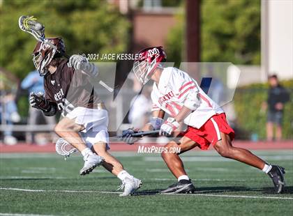 Thumbnail 2 in Crespi vs. Mater Dei (CIFSS D1 Playoff) photogallery.
