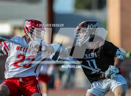 Thumbnail 3 in Crespi vs. Mater Dei (CIFSS D1 Playoff) photogallery.