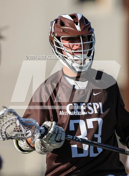 Thumbnail 2 in Crespi vs. Mater Dei (CIFSS D1 Playoff) photogallery.