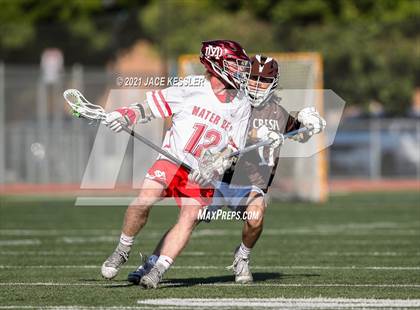 Thumbnail 2 in Crespi vs. Mater Dei (CIFSS D1 Playoff) photogallery.