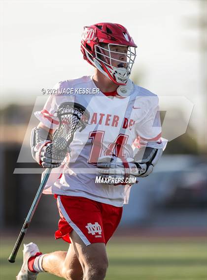 Thumbnail 2 in Crespi vs. Mater Dei (CIFSS D1 Playoff) photogallery.