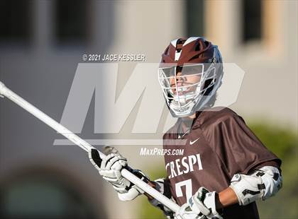 Thumbnail 2 in Crespi vs. Mater Dei (CIFSS D1 Playoff) photogallery.