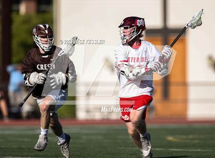 Thumbnail 2 in Crespi vs. Mater Dei (CIFSS D1 Playoff) photogallery.