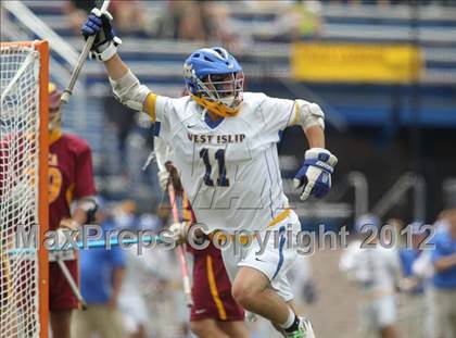 Thumbnail 2 in West Islip vs Ithaca (NYSPHSAA Class A Final) photogallery.