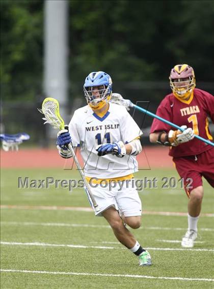 Thumbnail 2 in West Islip vs Ithaca (NYSPHSAA Class A Final) photogallery.