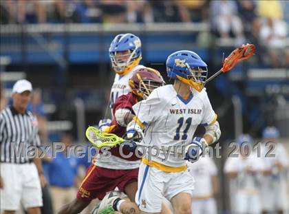Thumbnail 3 in West Islip vs Ithaca (NYSPHSAA Class A Final) photogallery.