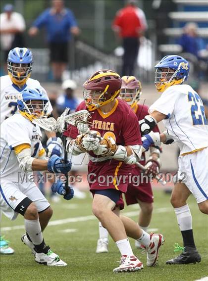 Thumbnail 1 in West Islip vs Ithaca (NYSPHSAA Class A Final) photogallery.