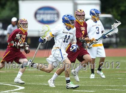 Thumbnail 3 in West Islip vs Ithaca (NYSPHSAA Class A Final) photogallery.