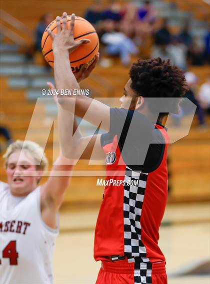 Thumbnail 3 in Woodward Academy vs. Lambert (OTR Hoops: Thanksgiving Showcase) photogallery.