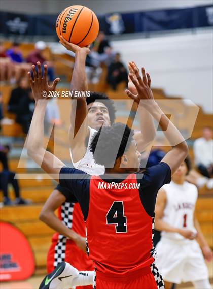 Thumbnail 3 in Woodward Academy vs. Lambert (OTR Hoops: Thanksgiving Showcase) photogallery.