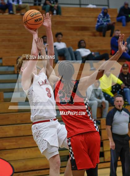 Thumbnail 2 in Woodward Academy vs. Lambert (OTR Hoops: Thanksgiving Showcase) photogallery.