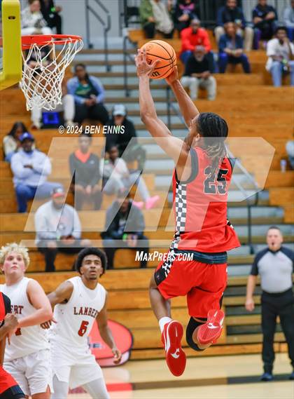 Thumbnail 2 in Woodward Academy vs. Lambert (OTR Hoops: Thanksgiving Showcase) photogallery.