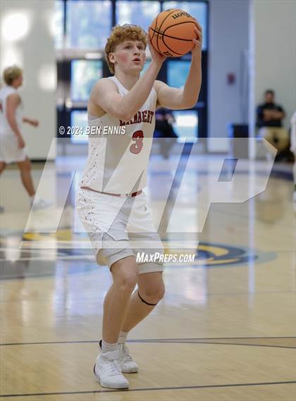 Thumbnail 3 in Woodward Academy vs. Lambert (OTR Hoops: Thanksgiving Showcase) photogallery.