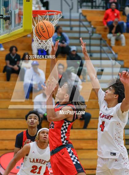 Thumbnail 3 in Woodward Academy vs. Lambert (OTR Hoops: Thanksgiving Showcase) photogallery.