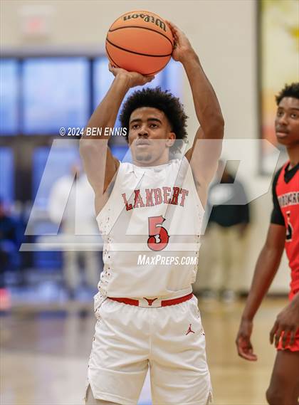Thumbnail 3 in Woodward Academy vs. Lambert (OTR Hoops: Thanksgiving Showcase) photogallery.