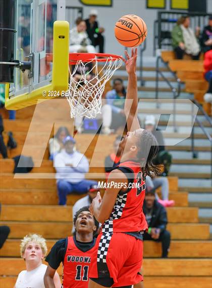 Thumbnail 2 in Woodward Academy vs. Lambert (OTR Hoops: Thanksgiving Showcase) photogallery.