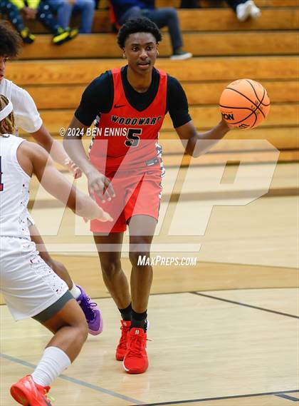 Thumbnail 1 in Woodward Academy vs. Lambert (OTR Hoops: Thanksgiving Showcase) photogallery.