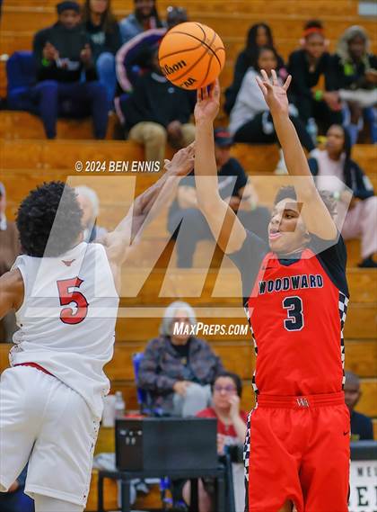 Thumbnail 1 in Woodward Academy vs. Lambert (OTR Hoops: Thanksgiving Showcase) photogallery.