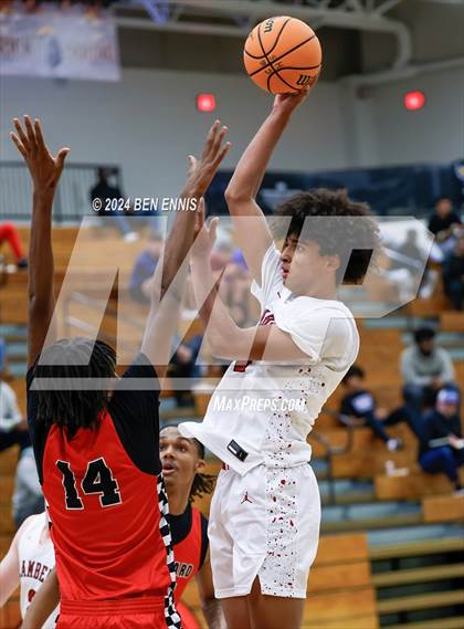 Thumbnail 1 in Woodward Academy vs. Lambert (OTR Hoops: Thanksgiving Showcase) photogallery.