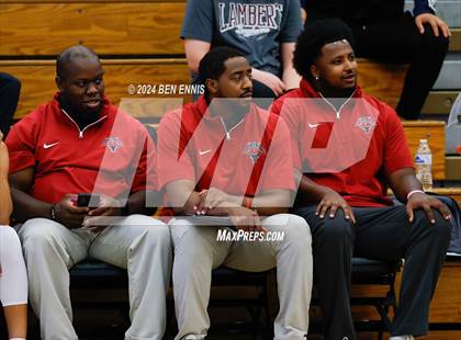 Thumbnail 2 in Woodward Academy vs. Lambert (OTR Hoops: Thanksgiving Showcase) photogallery.