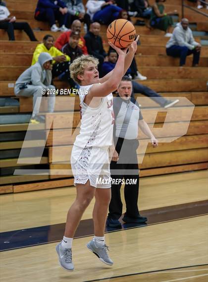 Thumbnail 3 in Woodward Academy vs. Lambert (OTR Hoops: Thanksgiving Showcase) photogallery.