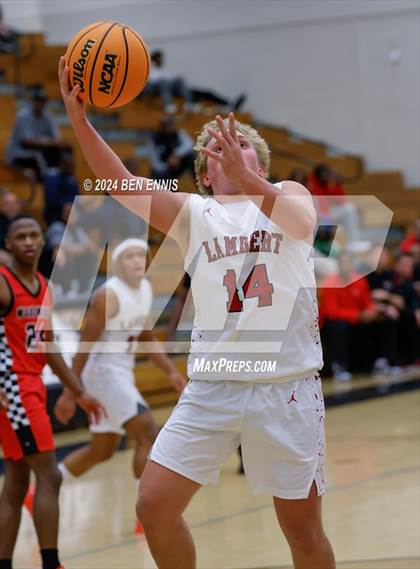 Thumbnail 1 in Woodward Academy vs. Lambert (OTR Hoops: Thanksgiving Showcase) photogallery.