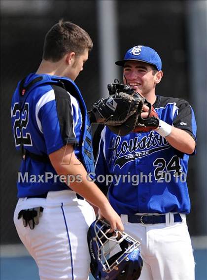 Thumbnail 3 in Houston Christian vs. Rowlett (Flower Mound Tournament) photogallery.