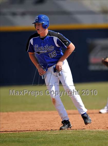 Thumbnail 2 in Houston Christian vs. Rowlett (Flower Mound Tournament) photogallery.