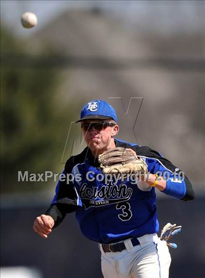 Thumbnail 1 in Houston Christian vs. Rowlett (Flower Mound Tournament) photogallery.