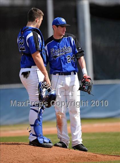 Thumbnail 1 in Houston Christian vs. Rowlett (Flower Mound Tournament) photogallery.