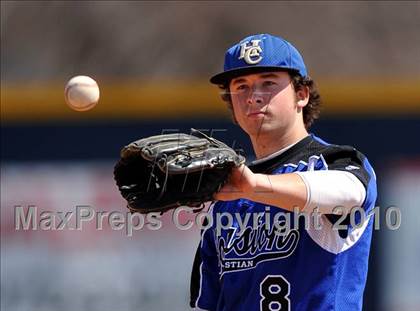 Thumbnail 3 in Houston Christian vs. Rowlett (Flower Mound Tournament) photogallery.