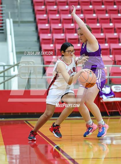 Thumbnail 1 in Jacksboro vs Mineral Wells (MW Ram Classic Tournament) photogallery.