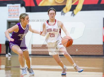 Thumbnail 2 in Jacksboro vs Mineral Wells (MW Ram Classic Tournament) photogallery.