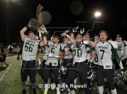Thumbnail 3 in St. Bernard's @ Saddleback Valley Christian (CIF State Division 5-A Final) photogallery.