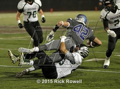 Thumbnail 1 in St. Bernard's @ Saddleback Valley Christian (CIF State Division 5-A Final) photogallery.